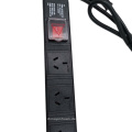 6 Ways Socket Australian Au PDU mit Switch